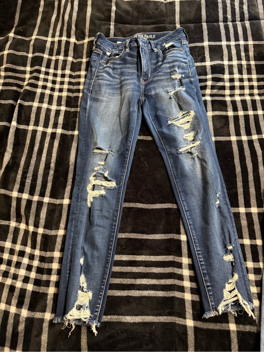 American Eagle high rise size 6 jegging crop